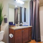 Bathroom with walk-in shower