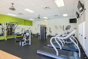 workout area