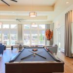 clubhouse lounge with pool table