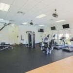 workout area